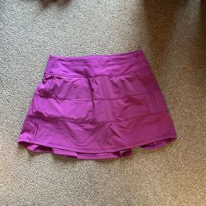 NWOT Lululemon Pace Rival Skirt (15”)